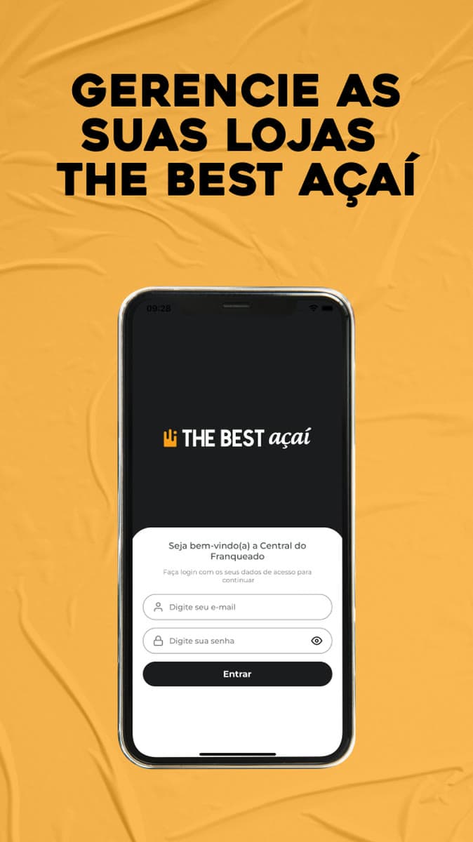 Tela inicial do app The Best Portal na Google Play
